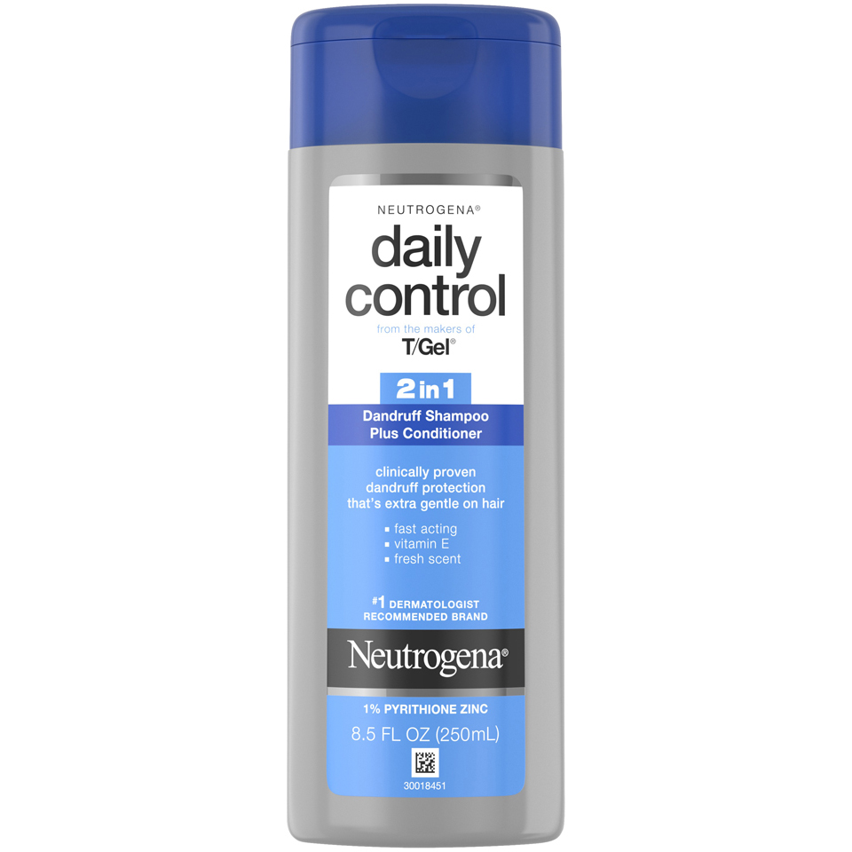 Excel Wholesale Distributors Specialty Products Neutrogena Neutrogena T Gel Daily Control 2 In 1 Dandruff Shampoo Plus Conditioner 8 5 Fl Oz 12 Per Case Upc